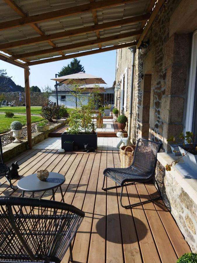 La Menardiere Serenitatis Chambre D'Hotes Petit Dejeuner Compris Corseul Exterior foto